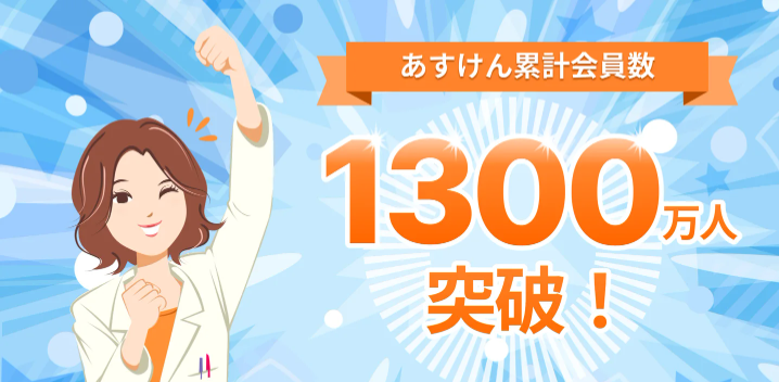 カバー画像:累計会員数1300万人突破の『あすけん』、新機能を続々展開